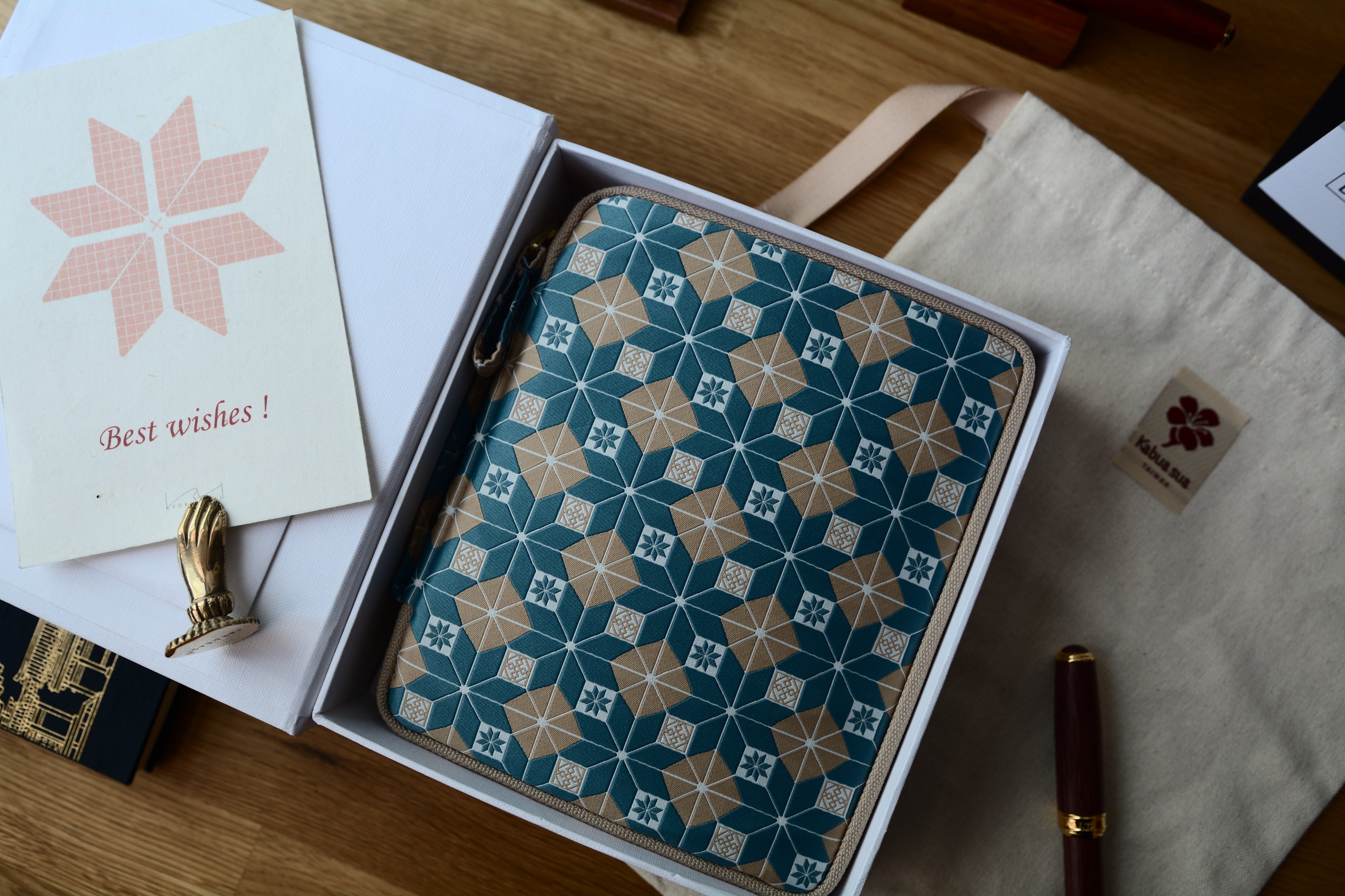 Siraya 10 Pen Case Restitch (Khaki)