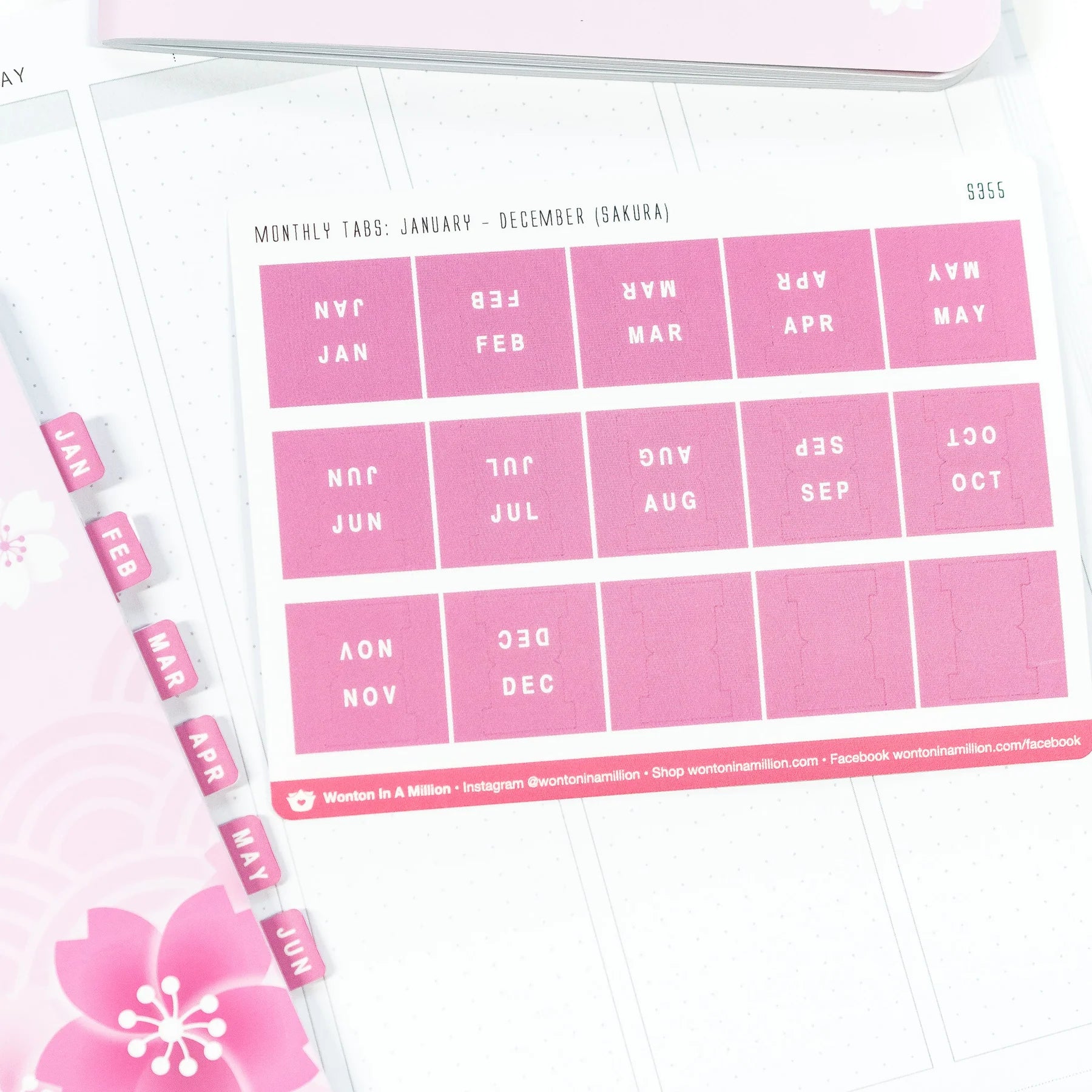 Sakura Monthly Tab