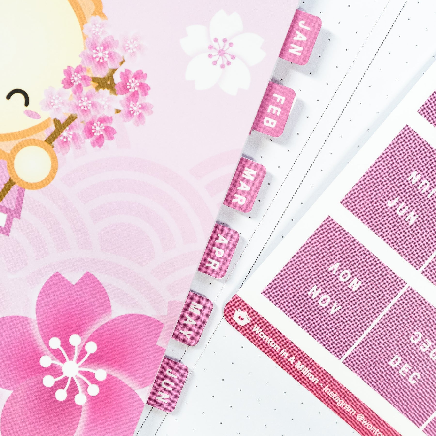Sakura Monthly Tab