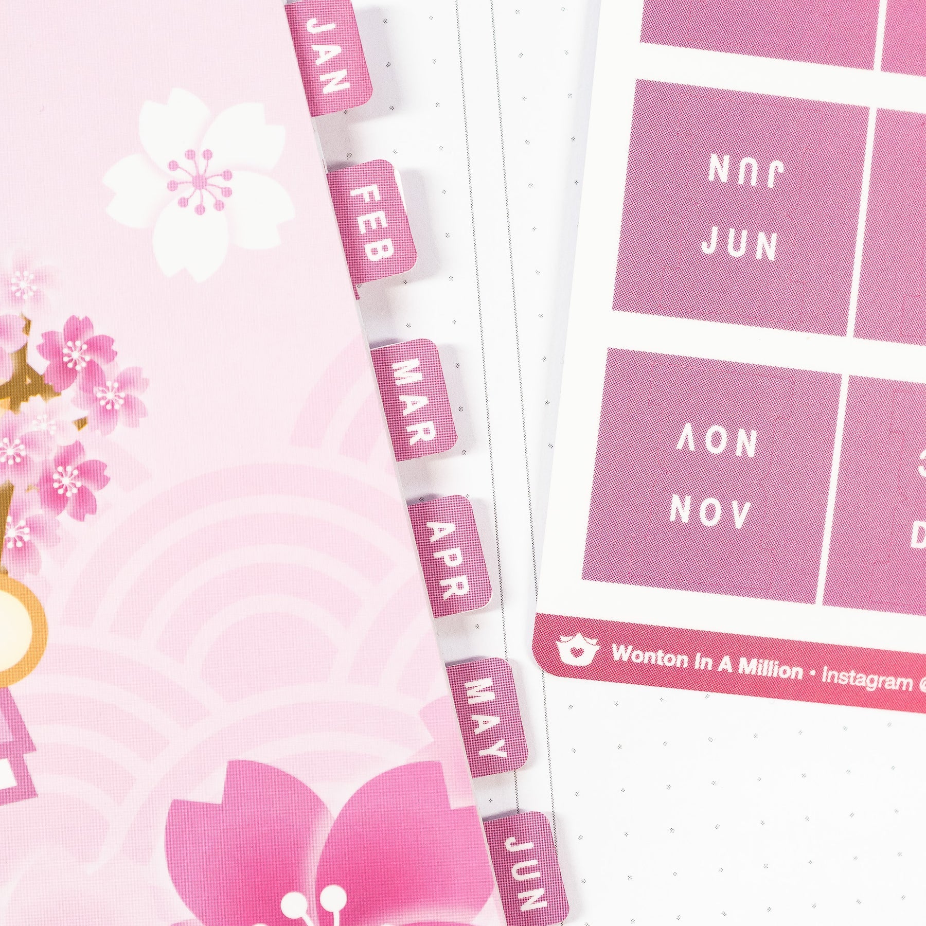 Sakura Monthly Tab