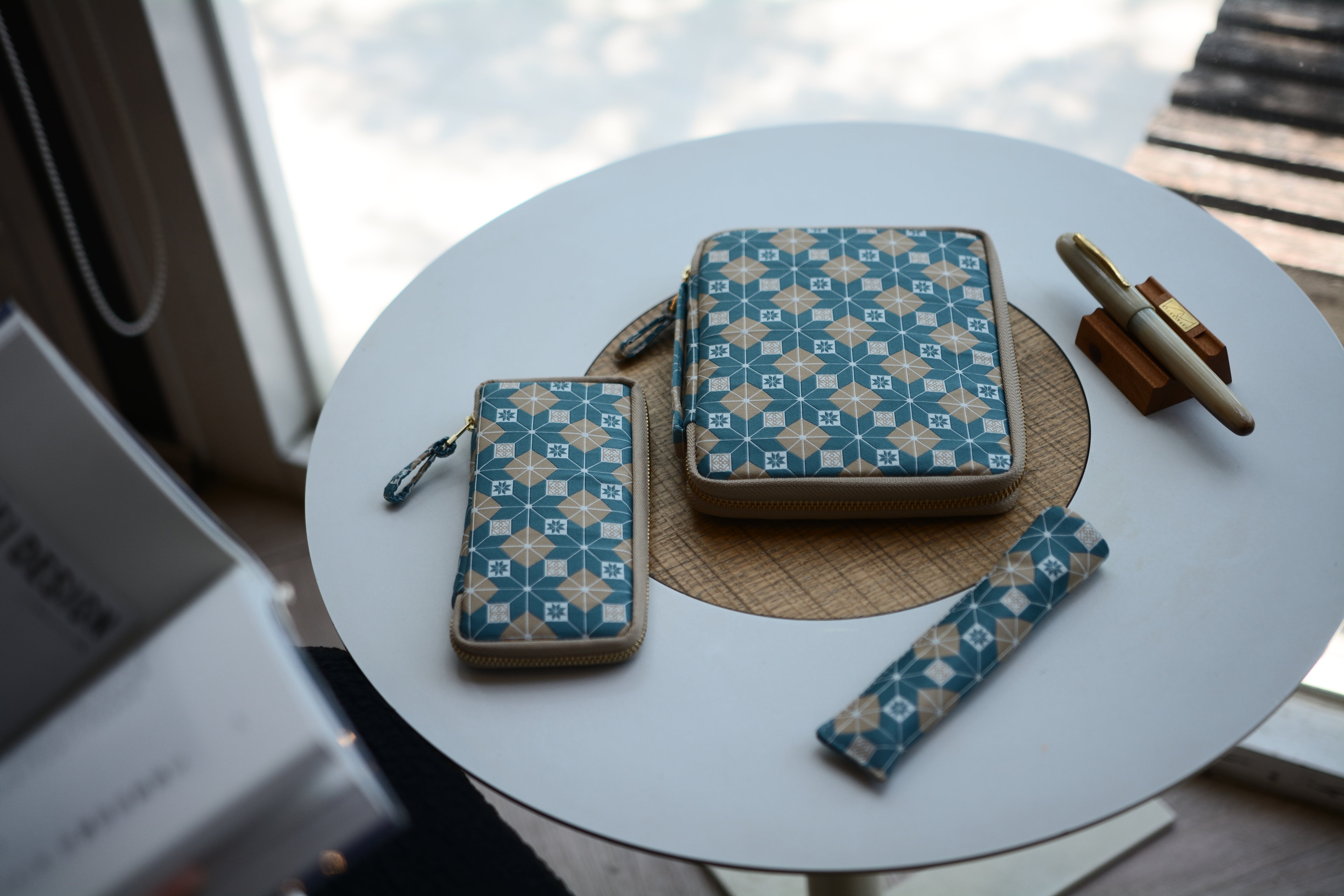 Siraya 10 Pen Case Restitch (Khaki)
