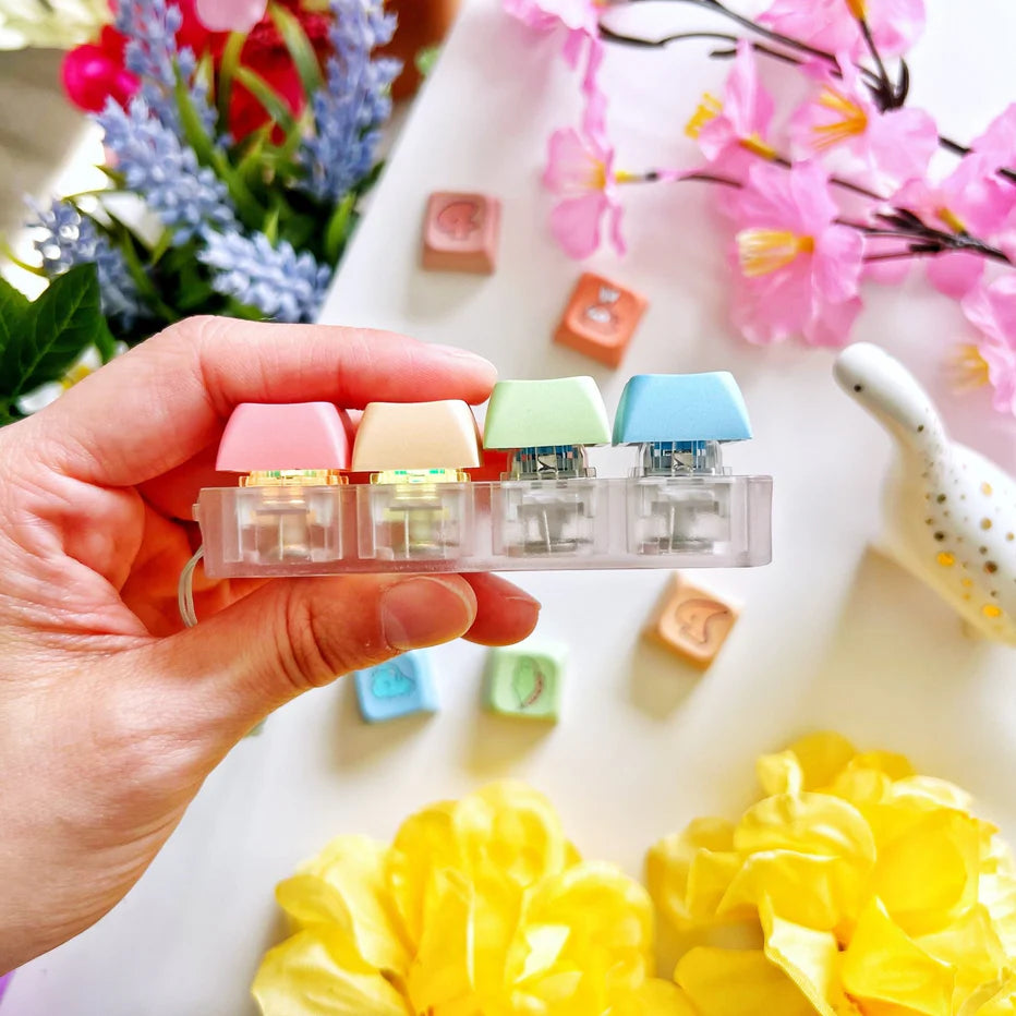 Dino Babies Keyboard Fidget Keychain