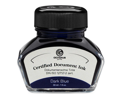 Document Ink Dark Blue