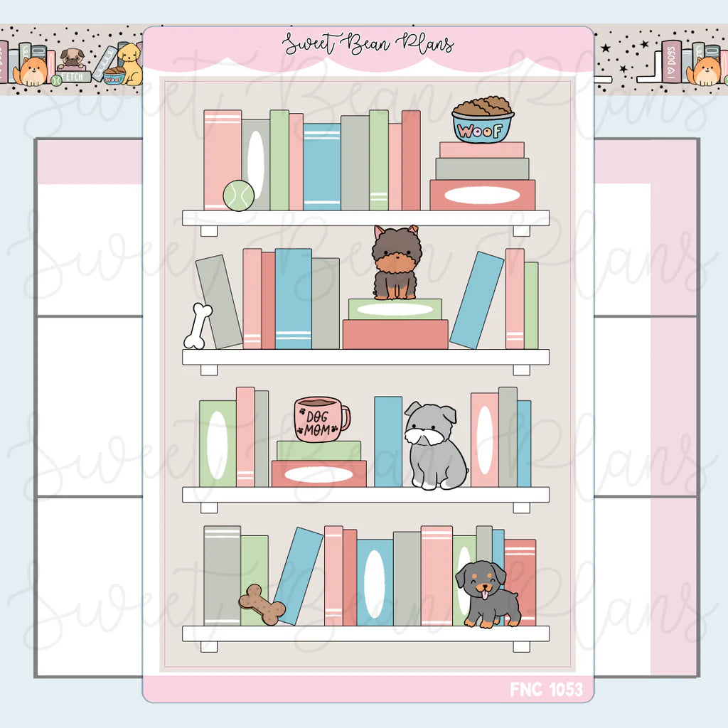 Dog Lover Bookshelf