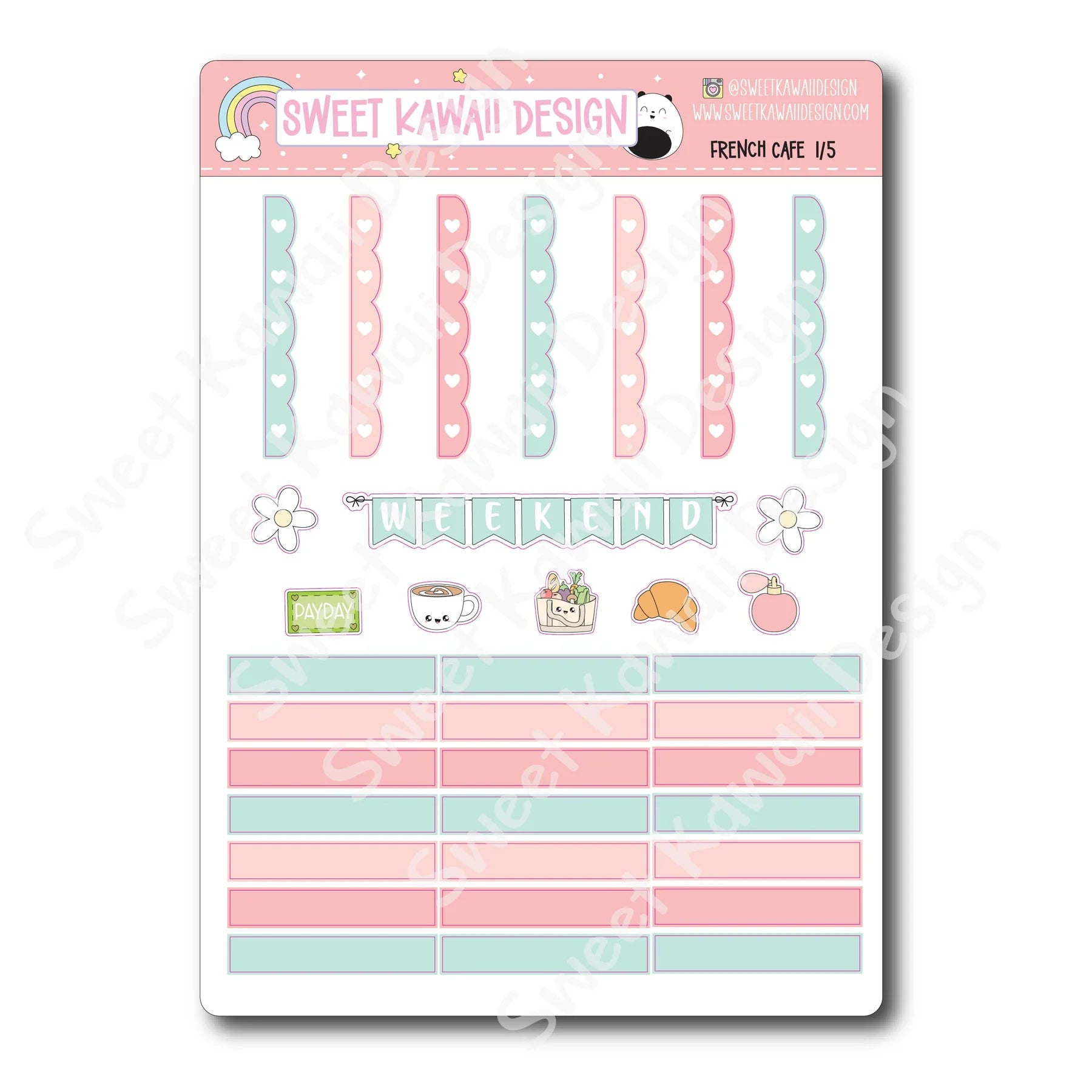 French Cafe (Weekly Kit)