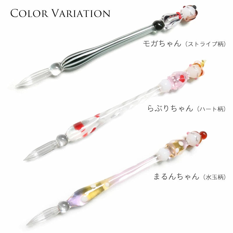 Fashionable Lady Glass Pen