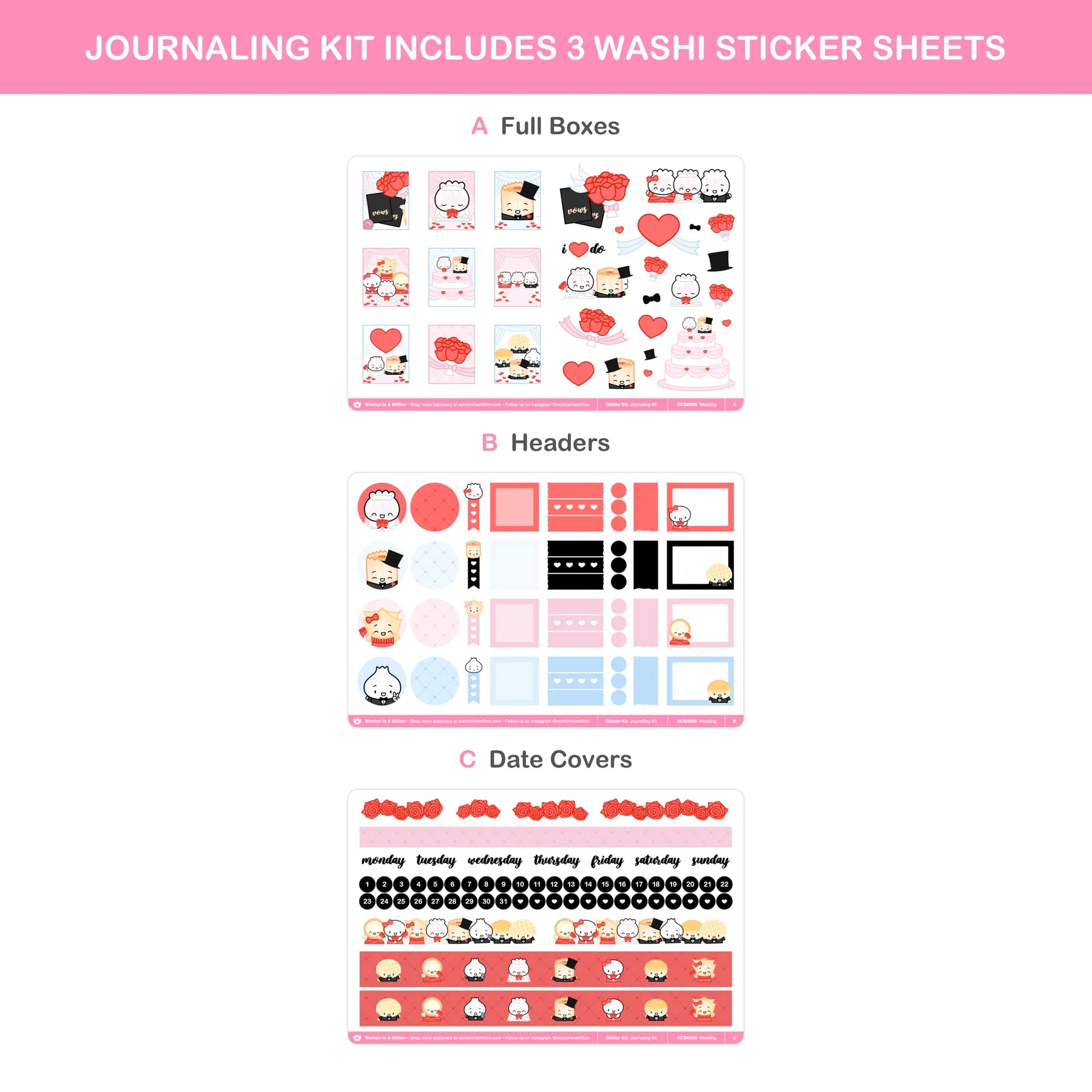 Wedding (Journaling Kit)