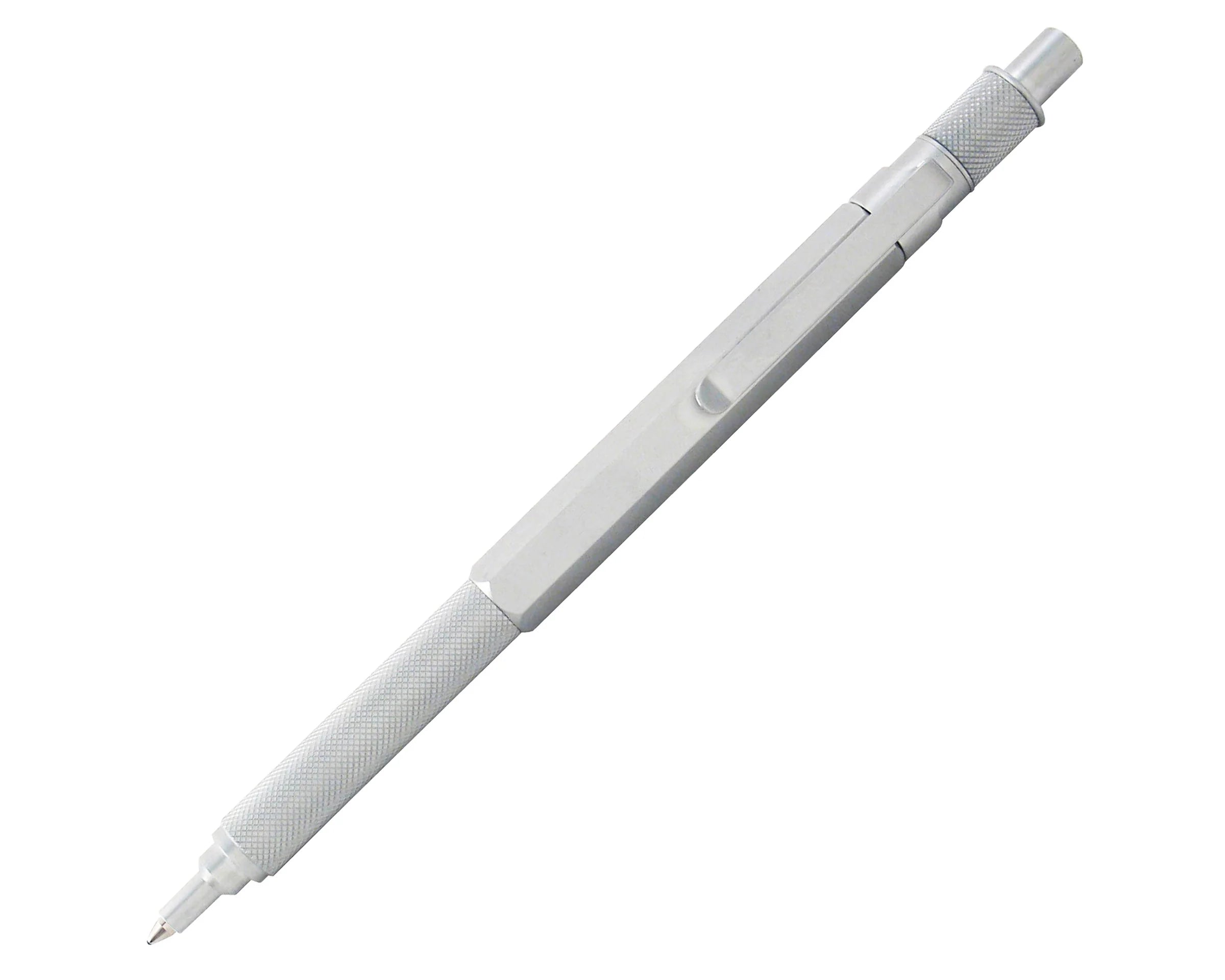 HEX-O-MATIC - Silver Ballpoint