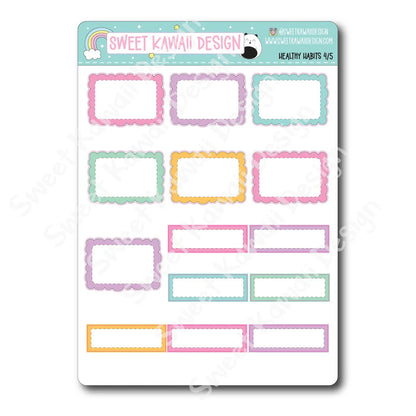 Healthy Habits (Weekly Kit)