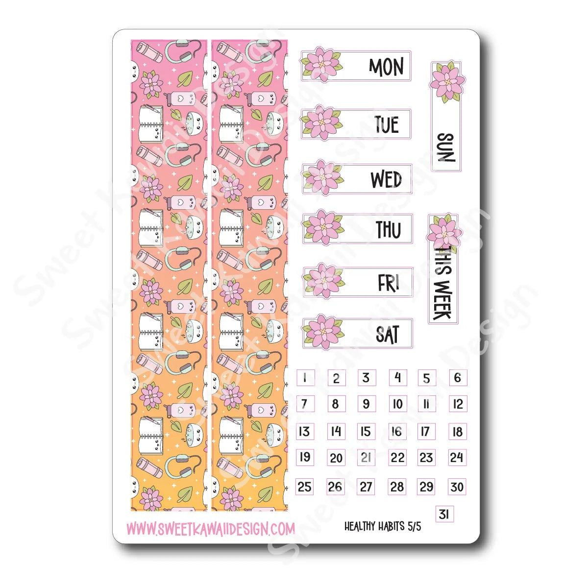 Healthy Habits (Weekly Kit)
