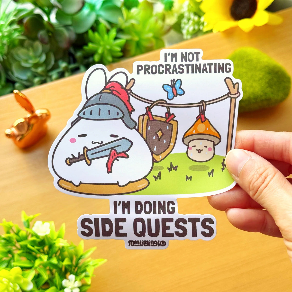 Vinyl Sticker -Side Quest (Upgraded)