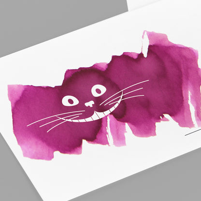 Smile Cat Ink Swatch Card