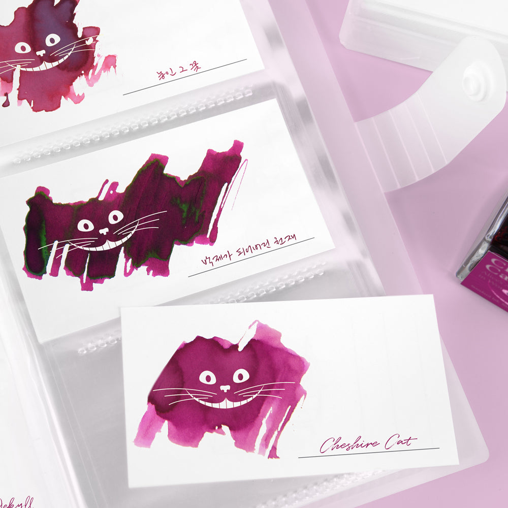 Smile Cat Ink Swatch Card