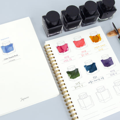 Ink Color Swatch Book