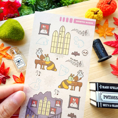 Haunted Manor (Washi Sticker)