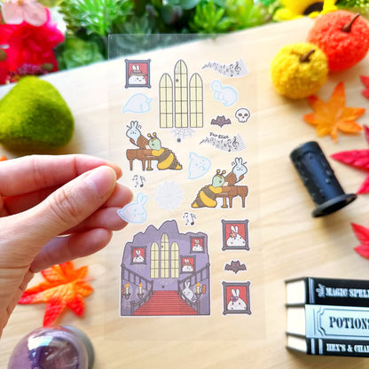 Haunted Manor (Washi Sticker)