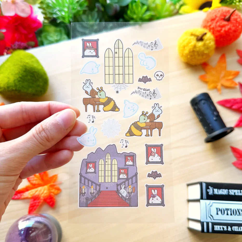 Haunted Manor (Washi Sticker)