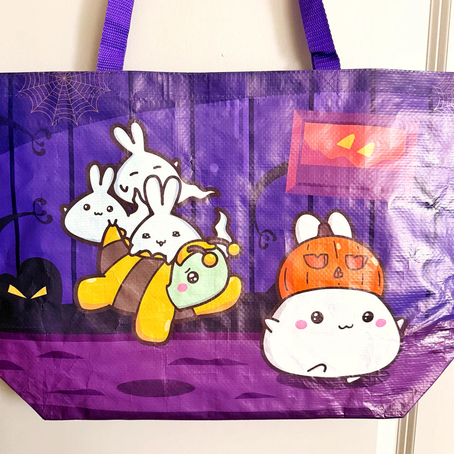 Woven Tote Bag - Easier With Less Baggage