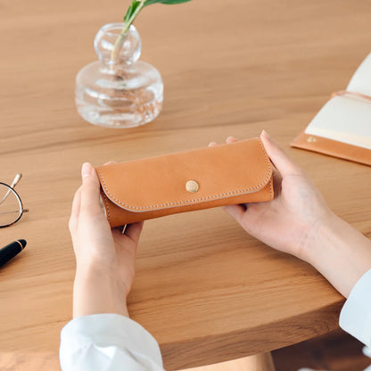 5-Slot Roll Pen Case (Tochigi Leather)