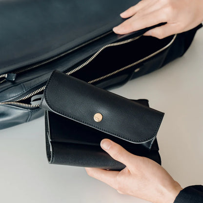 5-Slot Roll Pen Case (Tochigi Leather)