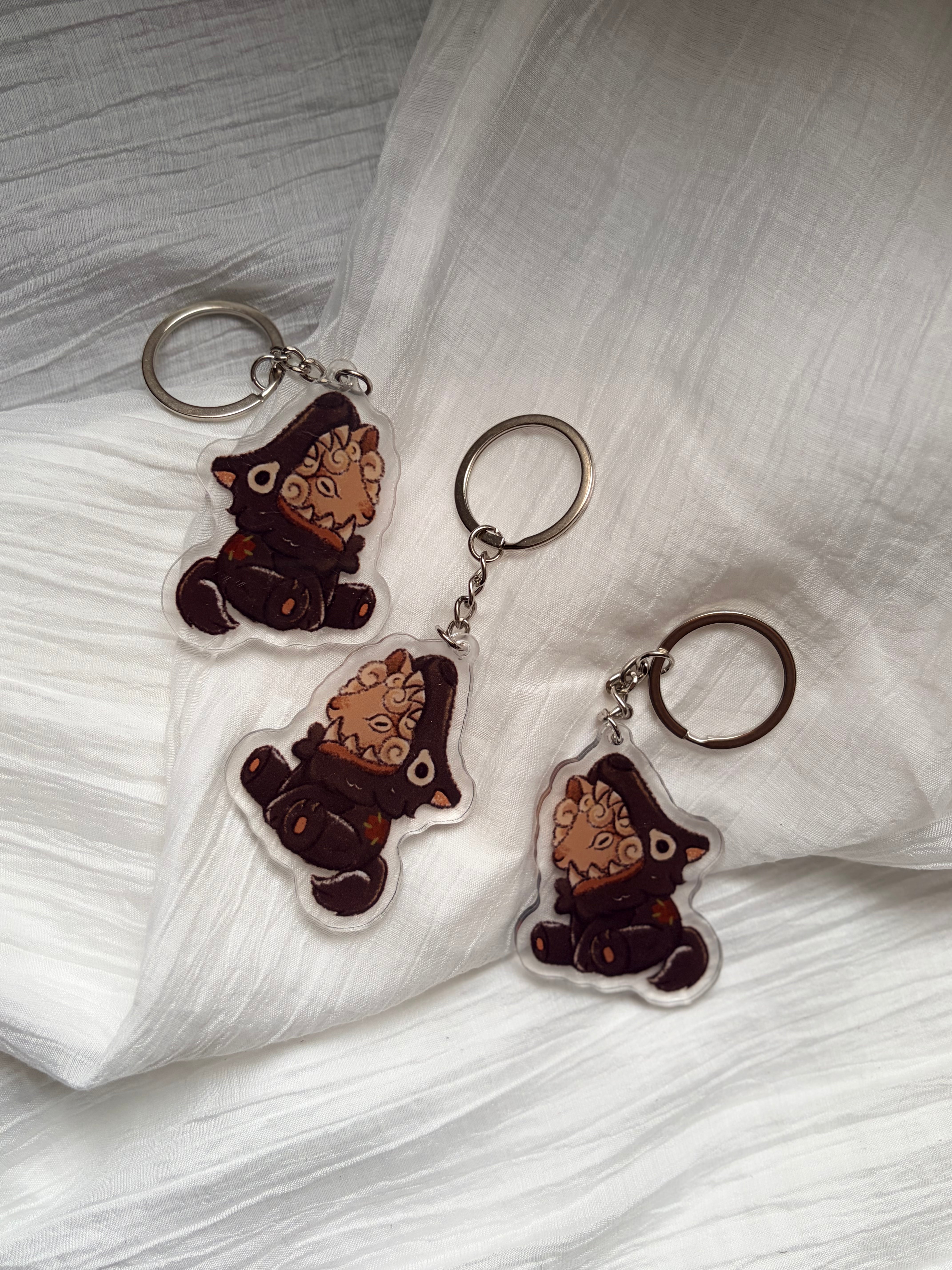 Fox Costume Keychain