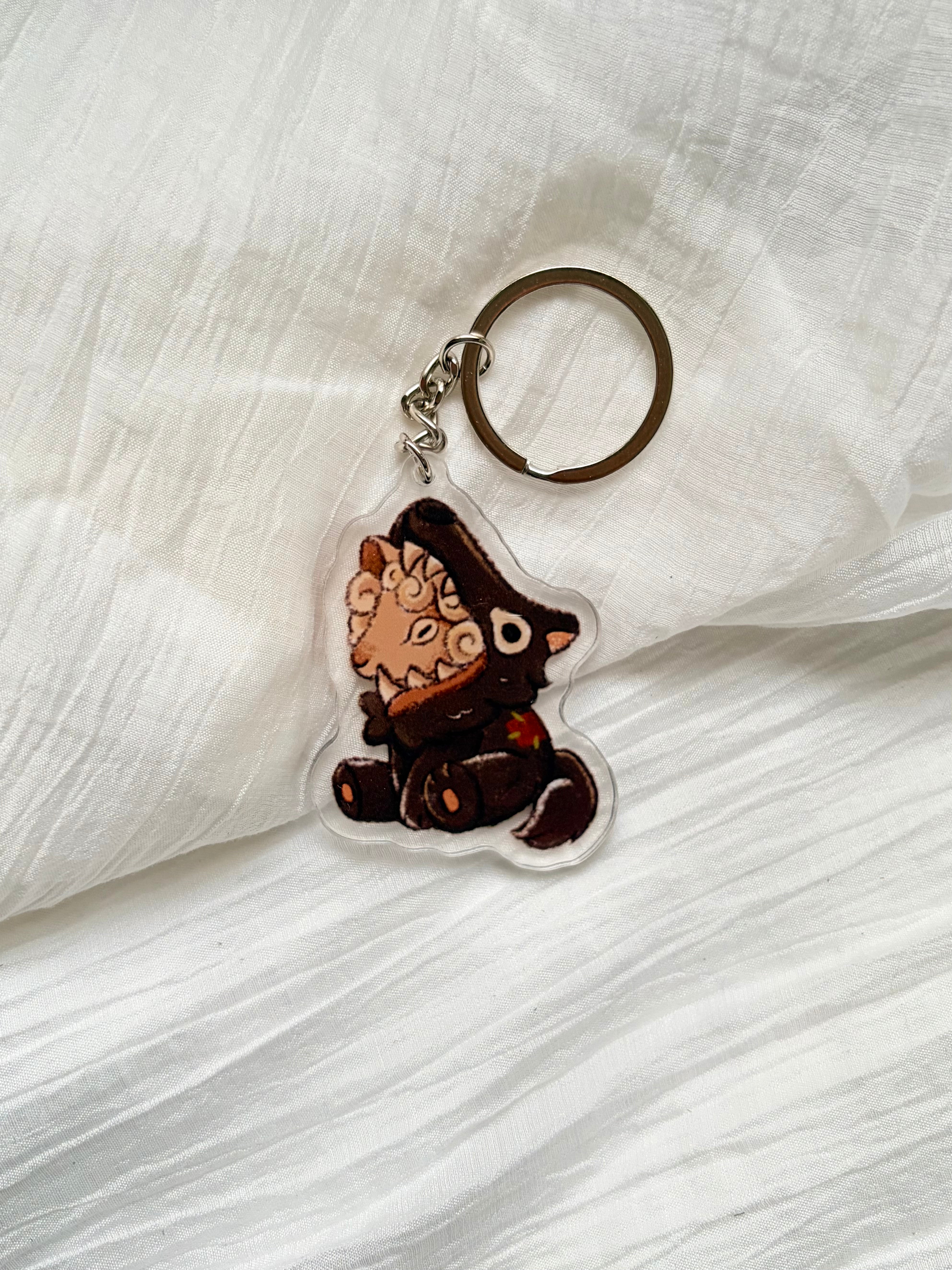 Fox Costume Keychain
