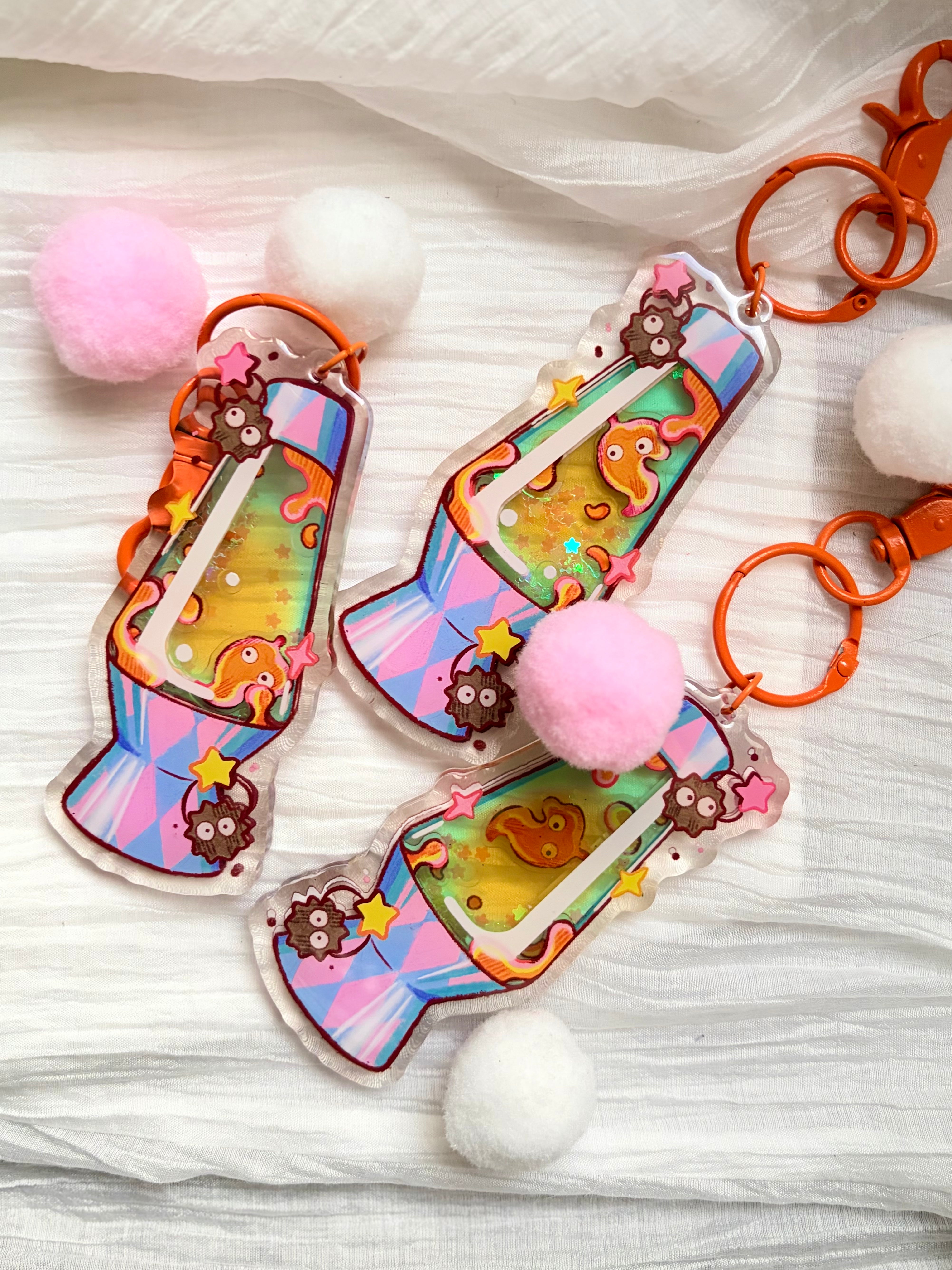 Soots Lava Lamp Keychain