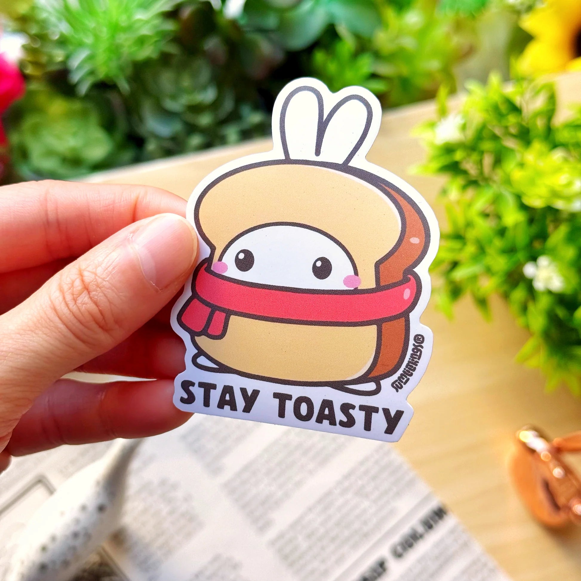 Vinyl Sticker - Stay Toasty