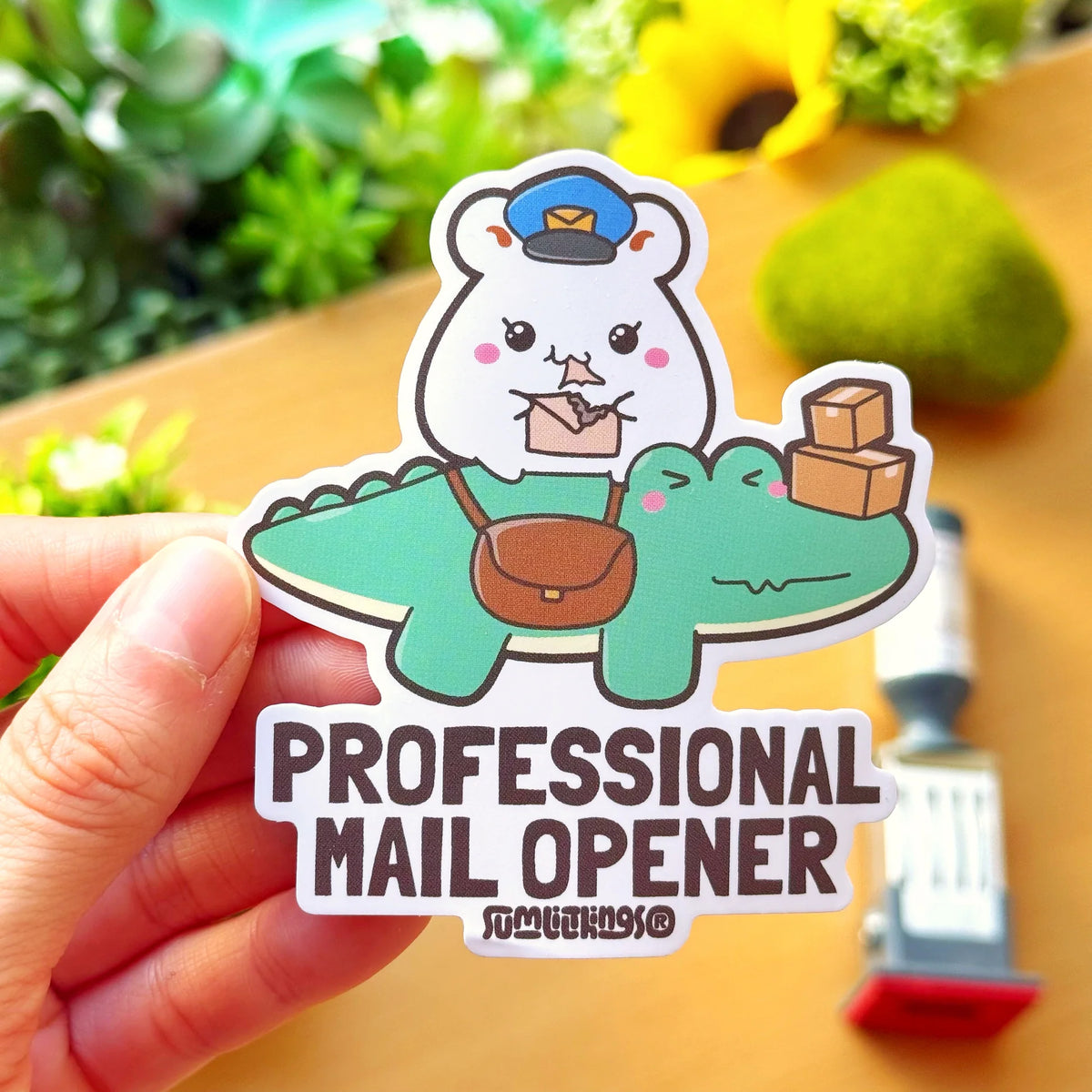 Vinyl Sticker -  Professional Mail Opener