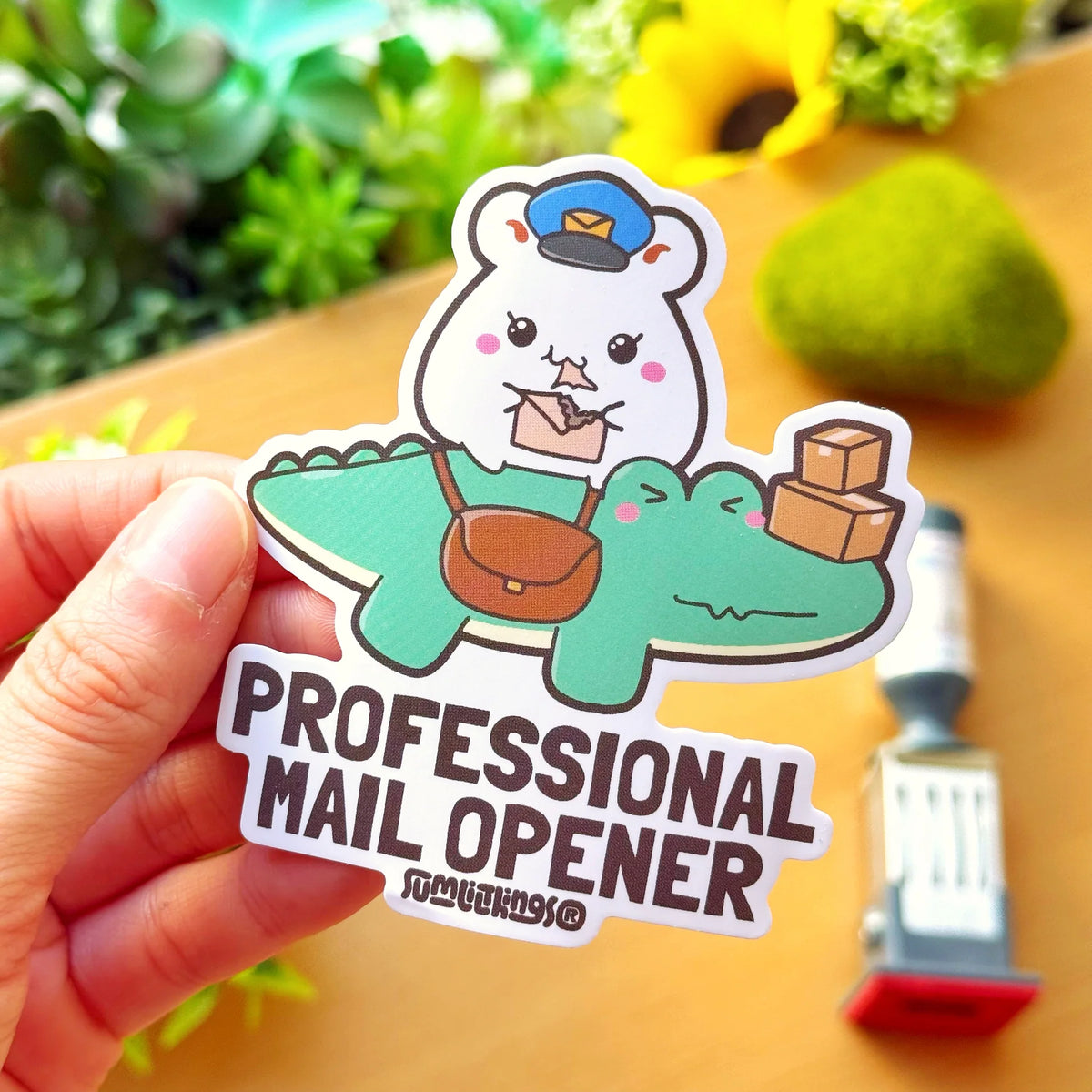 Vinyl Sticker -  Professional Mail Opener