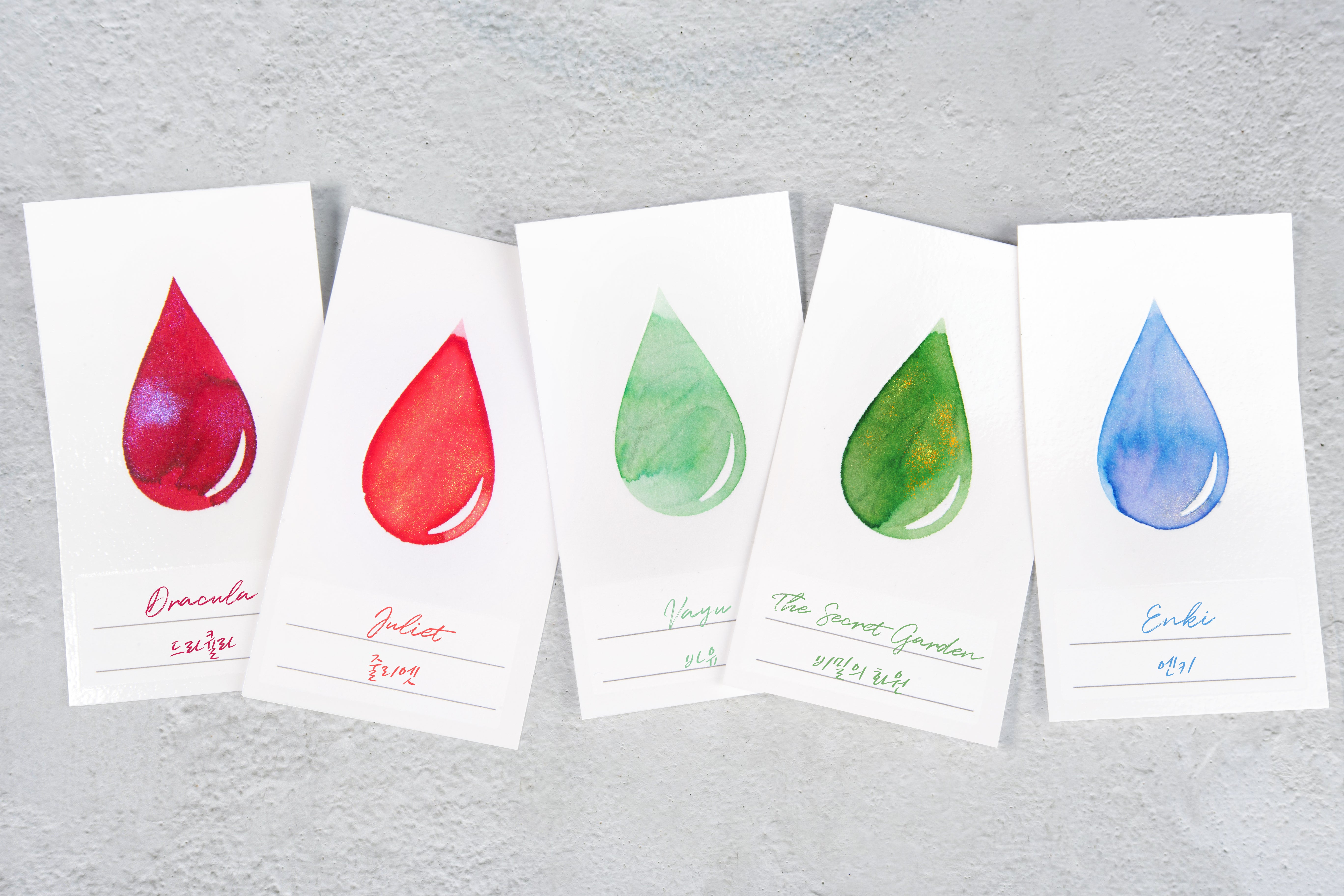 Ink Drop Color Swatch