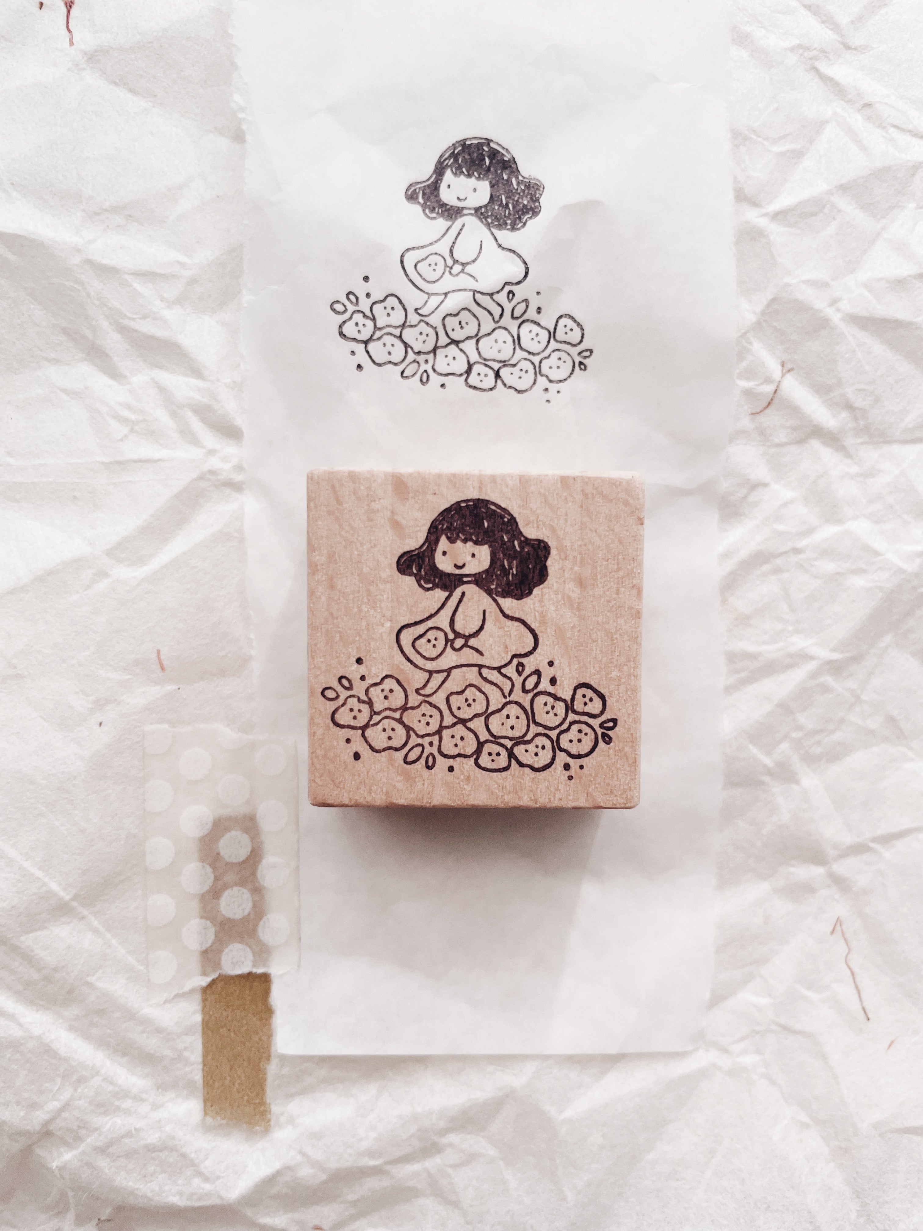 I'm walkin' on posies~woah~