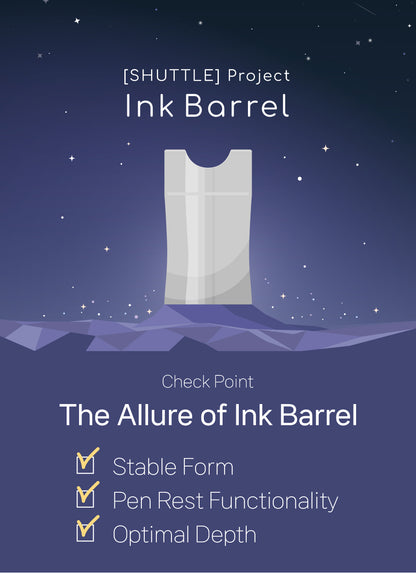 Stainless Steel Ink Barrel