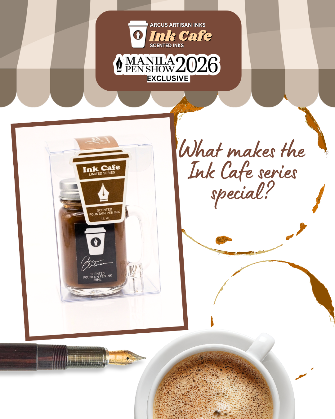 Sweet Americano (Ink Cafe Limited Series Coffee Scented Inks)
