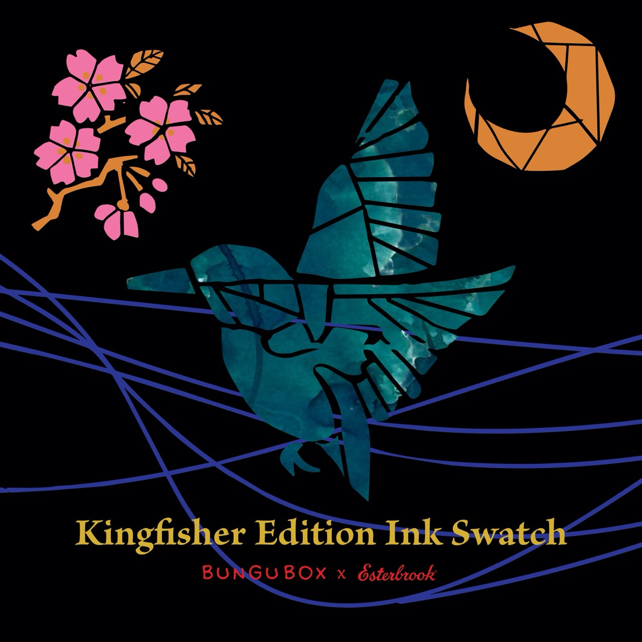 Kingfisher Ink – Deep Teal