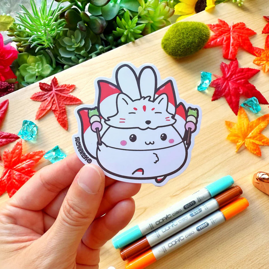 Kitsune with Dango