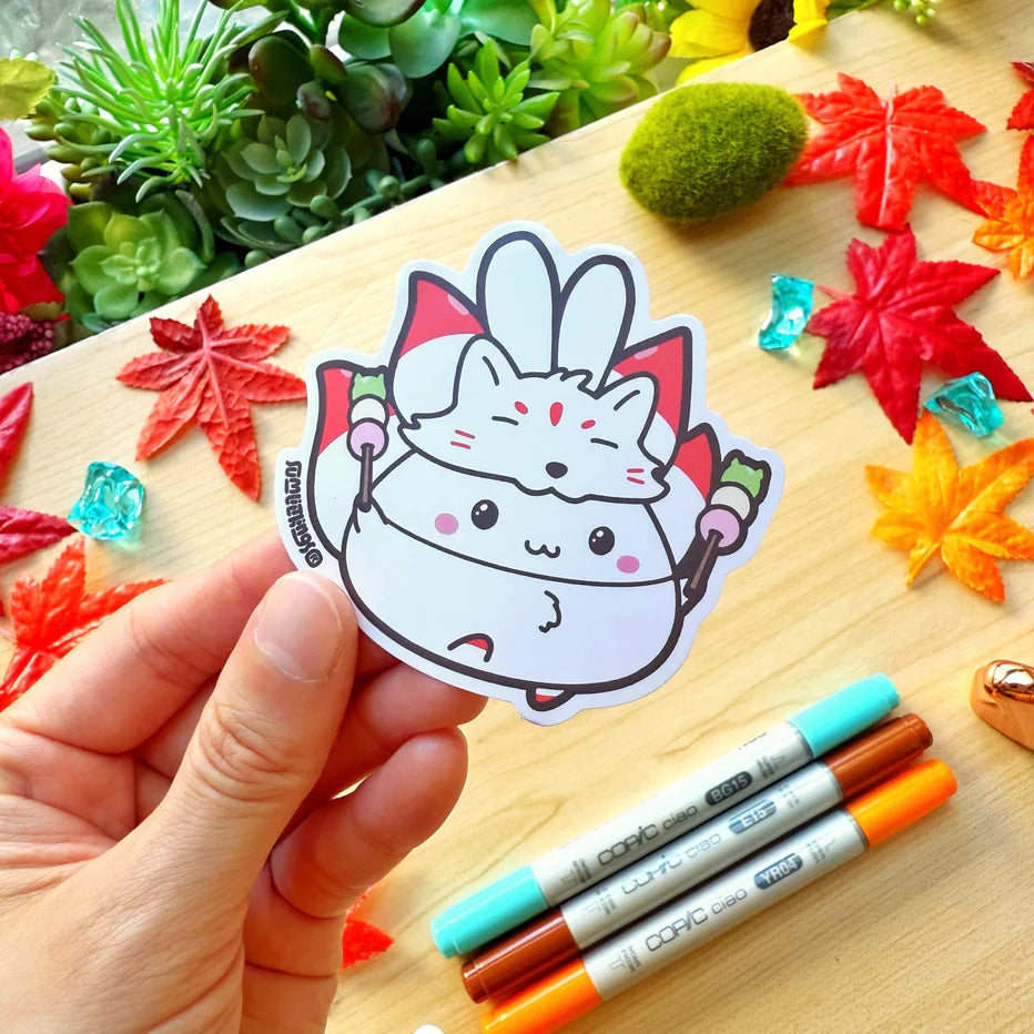 Kitsune with Dango