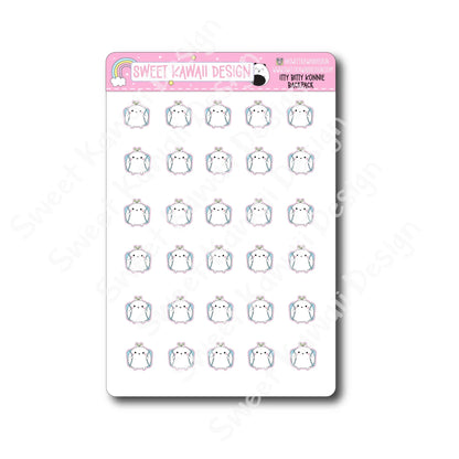 Kawaii Konnie Stickers - Backpack