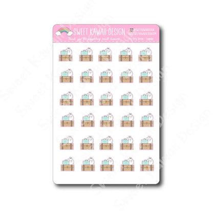 Kawaii Konnie Stickers - Luggage