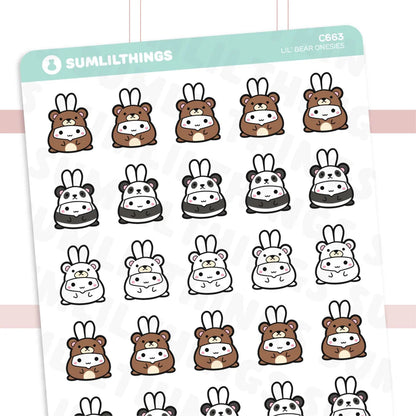 Lil' Bear Onesies