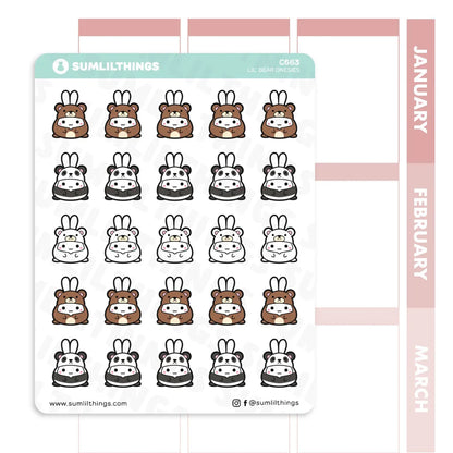 Lil' Bear Onesies