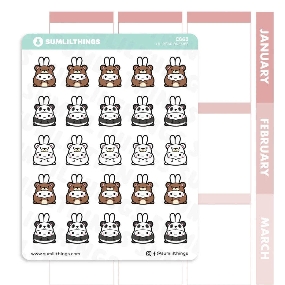 Lil' Bear Onesies
