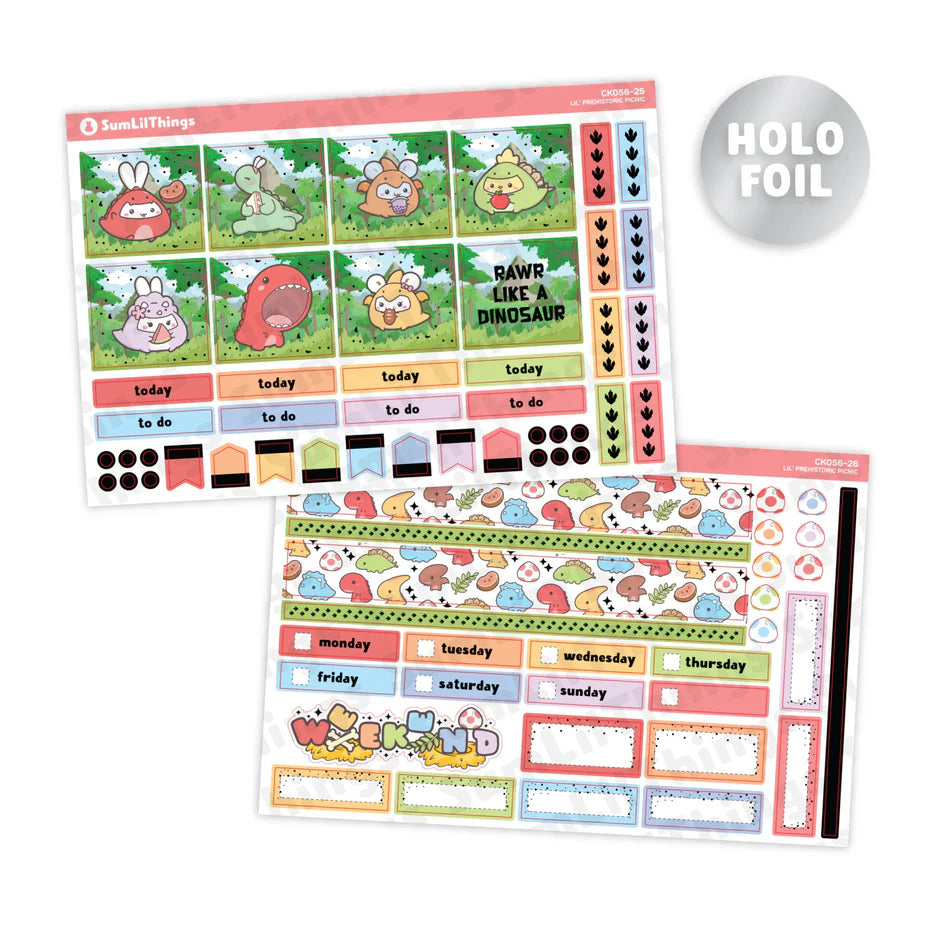 Hobonichi COUSIN Kit - Lil' Dino Picnic