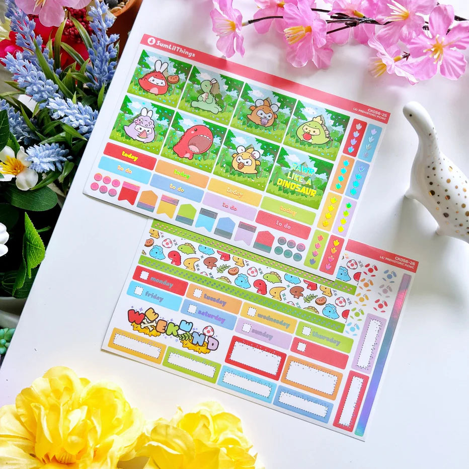Hobonichi COUSIN Kit - Lil' Dino Picnic