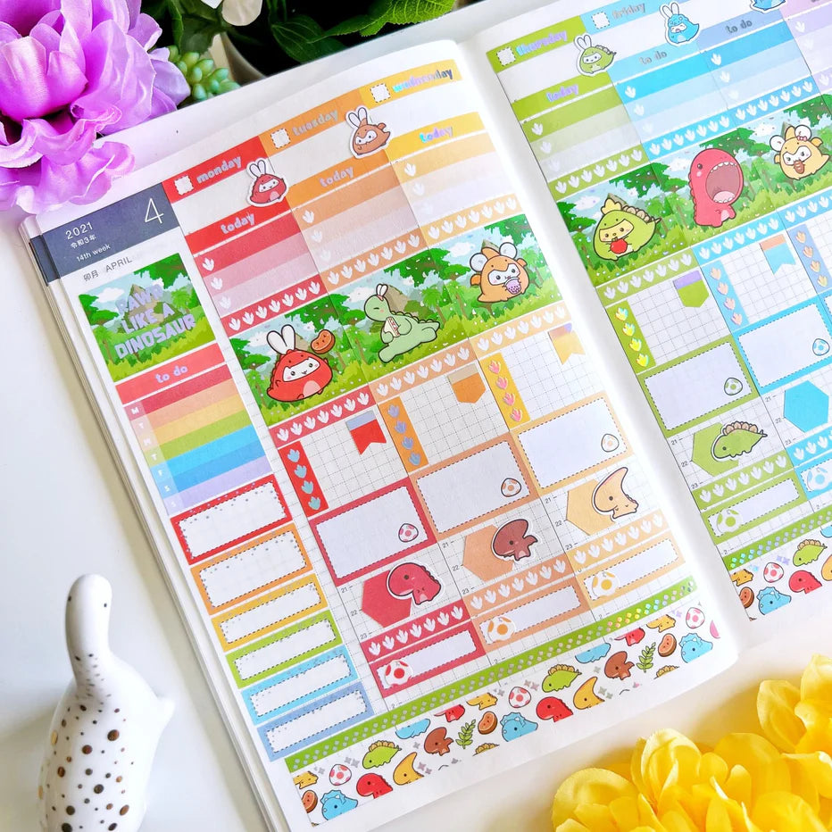 Hobonichi COUSIN Kit - Lil' Dino Picnic
