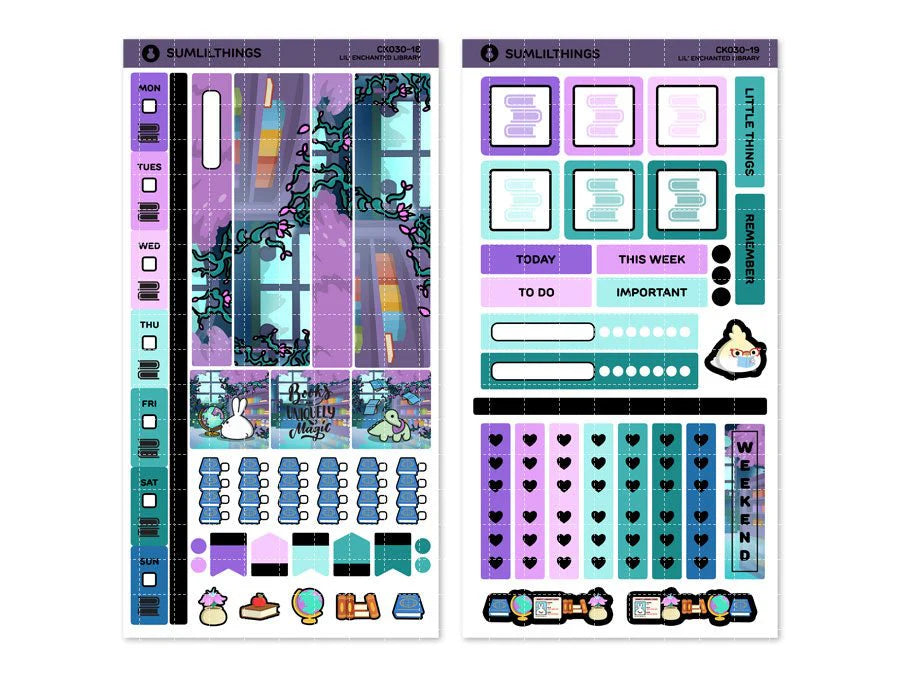Hobonichi WEEKS Kit - Lil' Enchanted Library