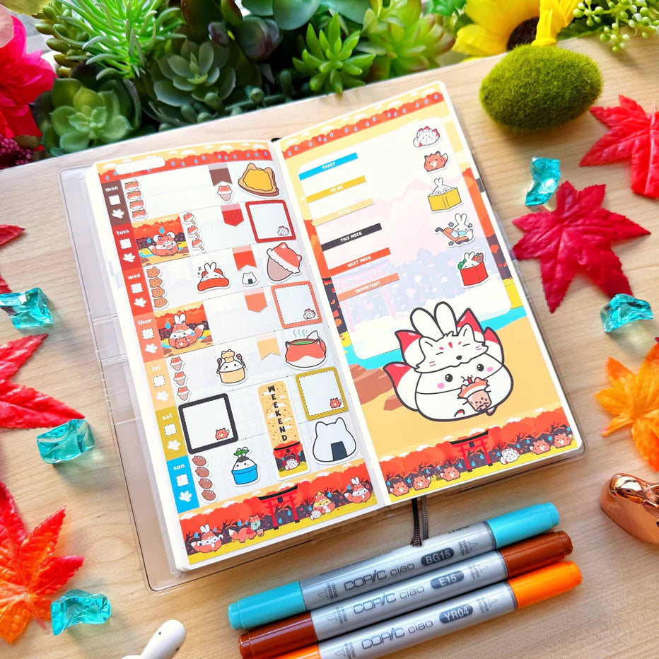 Hobonichi WEEKS Kit - Lil' Fox Festival