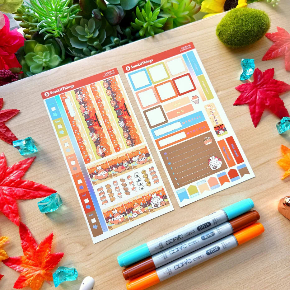 Hobonichi WEEKS Kit - Lil' Fox Festival