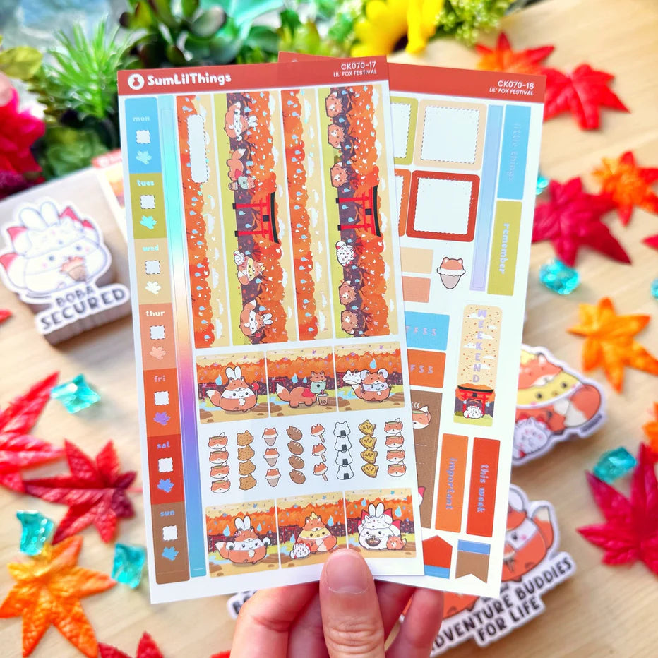 Hobonichi WEEKS Kit - Lil' Fox Festival