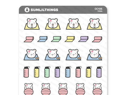 Lil' Hamster Yoga